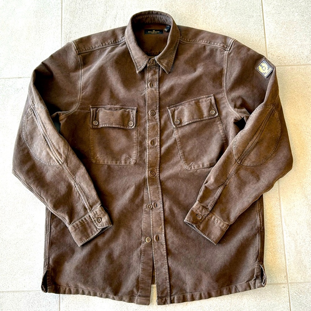 Belstaff moleskin over shirt